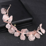 Flower Fairy Headband for Women Wedding Hair Accessories Girls Prom Headwear