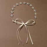 Starfish Rhinestone Headband Wedding Hair Jewelry
