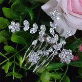 Zirconia Tiara Headdress for Women Wedding Party