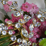 Zirconia Tiara Headdress for Women Wedding Party
