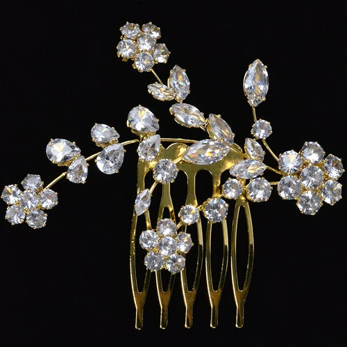 Zirconia Tiara Headdress for Women Wedding Party