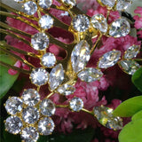 Zirconia Tiara Headdress for Women Wedding Party
