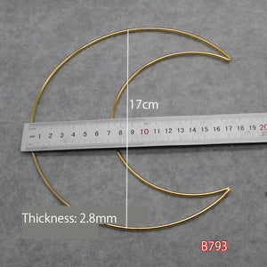 Crescent Star DIY Lolita Crown Tiara Headpiece
