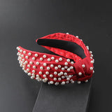 Leather Pearl Hair Hoop Women's Casual Hair Accessories