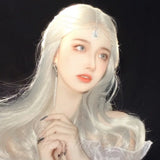 Bohemian Bride Headpiece Eyebrow Pendant Seaside Jewelry