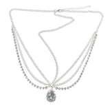Bohemian Bride Headpiece Eyebrow Pendant Seaside Jewelry