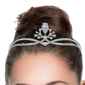 Rhinestone Bridal Headpiece for Halloween Photography Props