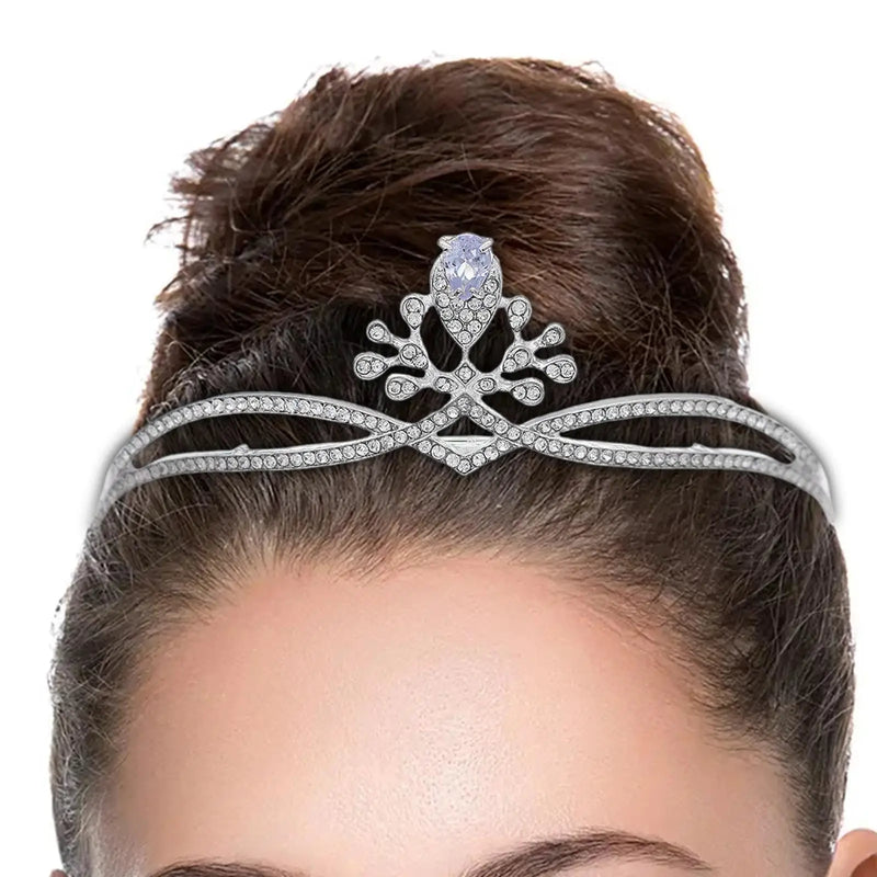 Rhinestone Bridal Headpiece for Halloween Photography Props