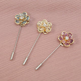 Headscarf Pearl Pins Clips Hijab Scarf Clips Muslim Brooch Pin