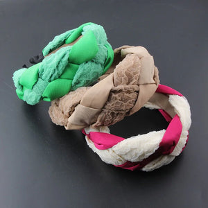 Braided Twist Headband Ladies Street Hair Accessory