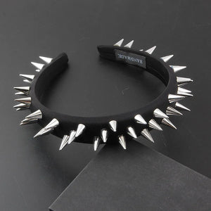 Thin Sponge Rivet Hair Hoop Party Hair Accessories