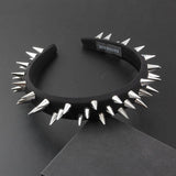Thin Sponge Rivet Hair Hoop Party Hair Accessories