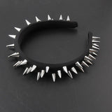 Thin Sponge Rivet Hair Hoop Party Hair Accessories