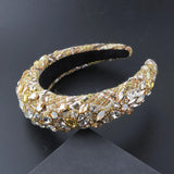 Baroque Rhinestone Hair Hoop Ladies Dance Party Hair Accessory