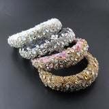 Baroque Rhinestone Hair Hoop Ladies Dance Party Hair Accessory