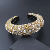 Baroque Rhinestone Hair Hoop Ladies Dance Party Hair Accessory