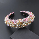 Baroque Rhinestone Hair Hoop Ladies Dance Party Hair Accessory