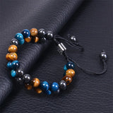 Tiger Eye Hematite Bracelet for Anxiety Relief