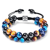 Tiger Eye Hematite Bracelet for Anxiety Relief
