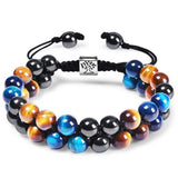 Tiger Eye Hematite Bracelet for Anxiety Relief