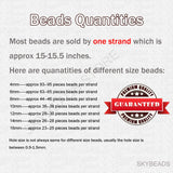 Strawberry Quartz Beads 6-10mm for DIY Jewelry