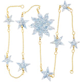 Sun Star Healing Crystal Stone Resin Hanging Ornament