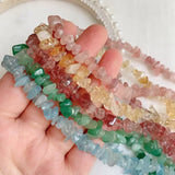 Healing Crystal Necklace Green Aventurine Citrines Quartz Pink Choker