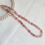 Healing Crystal Necklace Green Aventurine Citrines Quartz Pink Choker