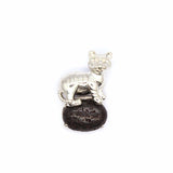 Tiger Agate Quartz Crystal Pendulum Lucky Animal Charms