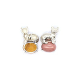 Tiger Agate Quartz Crystal Pendulum Lucky Animal Charms