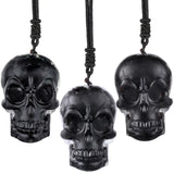 Orgone Skull Crystal Stone Pendant Necklace for Men and Women