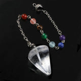 Quartz Healing Pendulum for Divination Biolocation