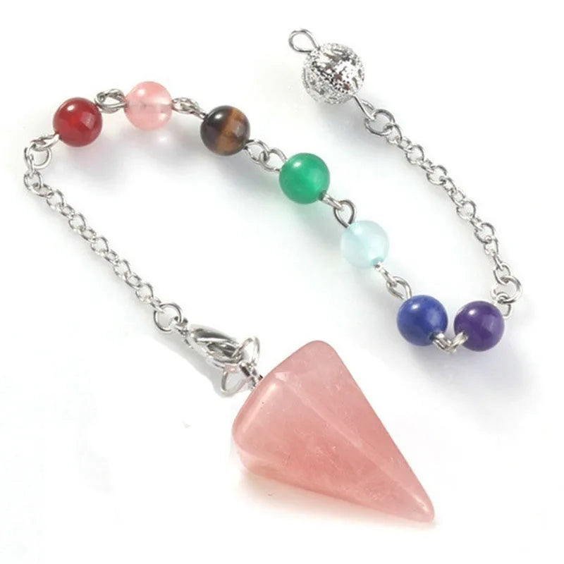 Quartz Healing Pendulum for Divination Biolocation