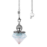 Tree of Life Natural Quartz Orgonite Pendant