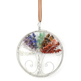 Reiki Crystal Agate Tree Of Life Home Hanging Decoration