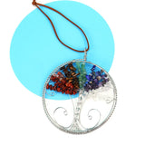Reiki Crystal Agate Tree Of Life Home Hanging Decoration