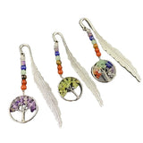 Reiki Ore Chakra Stone Tree Of Life Bookmark