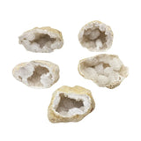 Healing Reiki Raw Ore Natural Crystal Agate Geode Cornucopia Small Ornaments