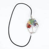 Reiki Healing Gravel Copper Wire Wrap Tree of Life Bookmark