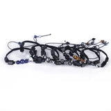 Tourmaline & Howlite Bracelet for Unisex