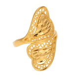 Health Brass Wedding Ring for Women Ethiopian Somali Kuwait Rings