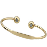 Women's Copper Magnetic Bangle Charm Bracelet Health Care Jewelry