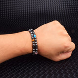 Hematite Charm Bracelet for Men and Women