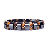 Hematite Charm Bracelet for Men and Women