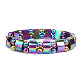Hematite Charm Bracelet for Men and Women