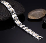Carbon Fiber Stainless Steel Bracelets for Men Women