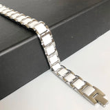 Magnetic Ceramic Bracelet Therapy Bracelet for Men Women Health Care