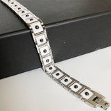 Magnetic Ceramic Bracelet Therapy Bracelet for Men Women Health Care