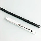 Men's Magnetic Wristband Black/White Ceramic Bracelet