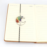 Reiki Mineral Crystal Tree Of Life Bookmark Colorful Gravel Braid